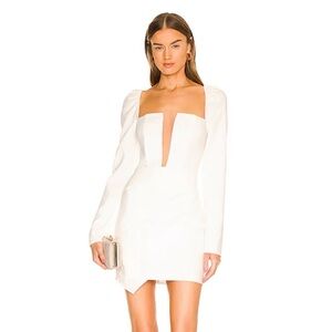 Michael Costello X Revolve Racquel Mini Dress - Ivory